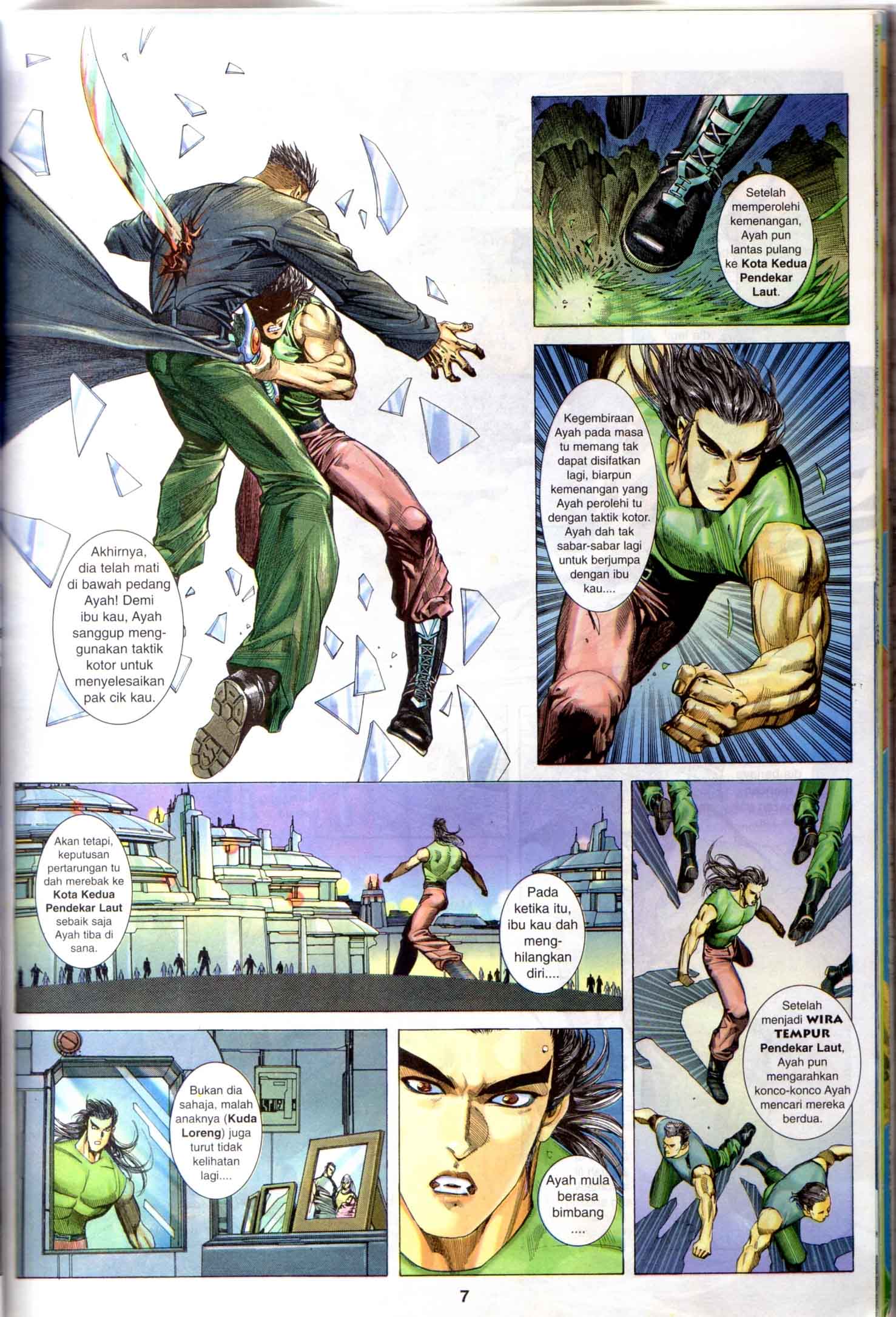 Wira Tunggal Generasi 1: Chapter 42 - Page 8