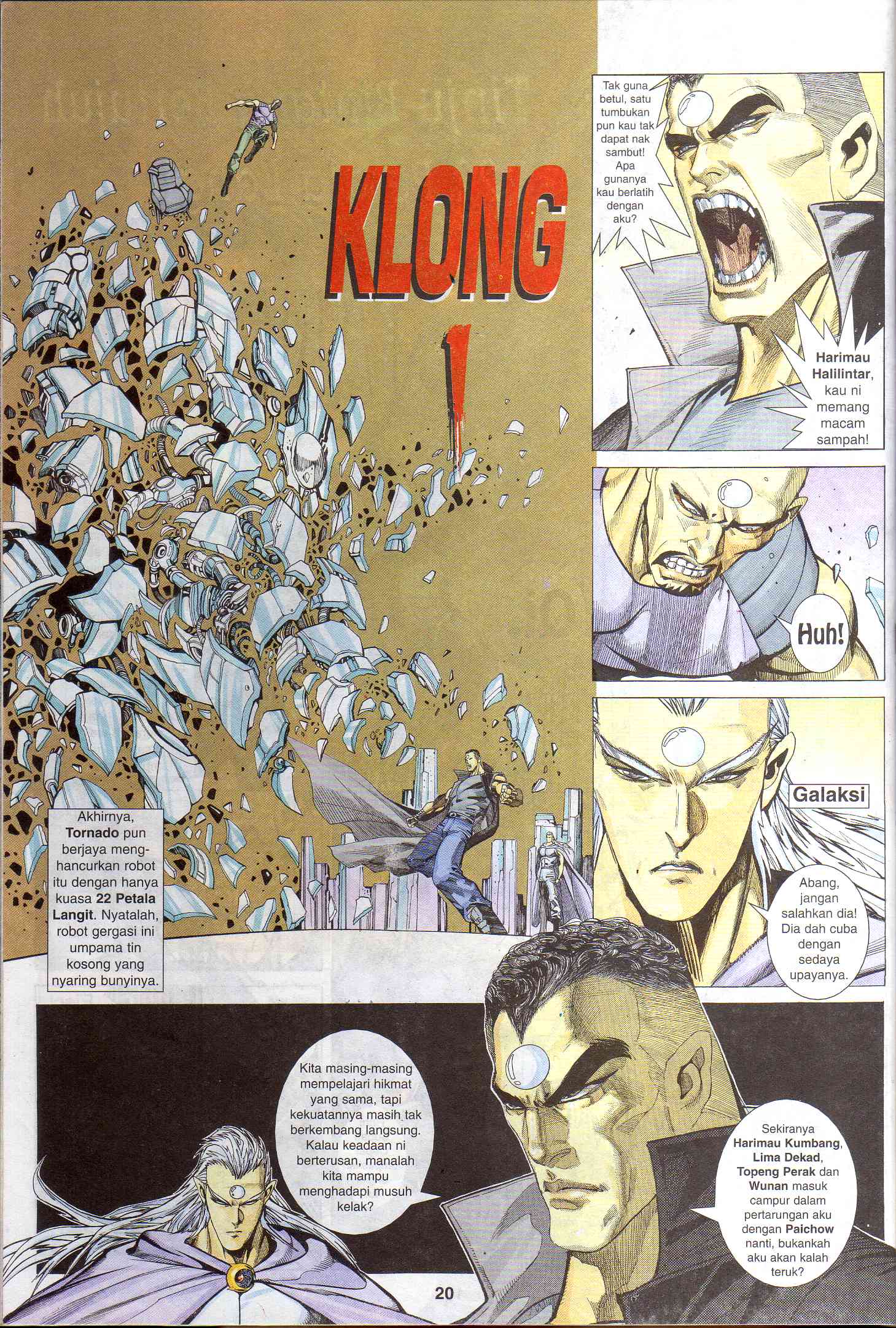 Wira Tunggal Generasi 1: Chapter 45 - Page 20