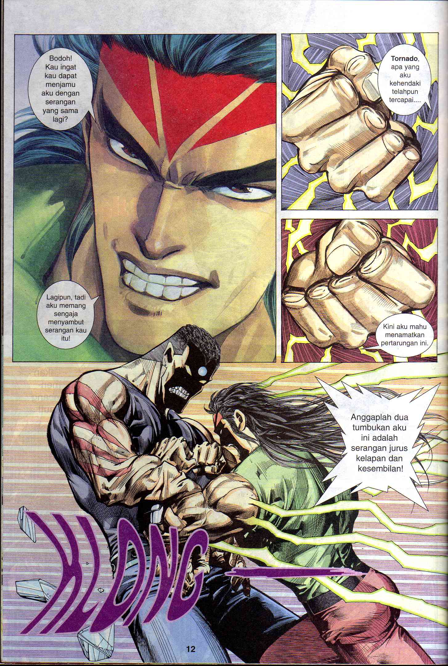 Wira Tunggal Generasi 1: Chapter 48 - Page 12