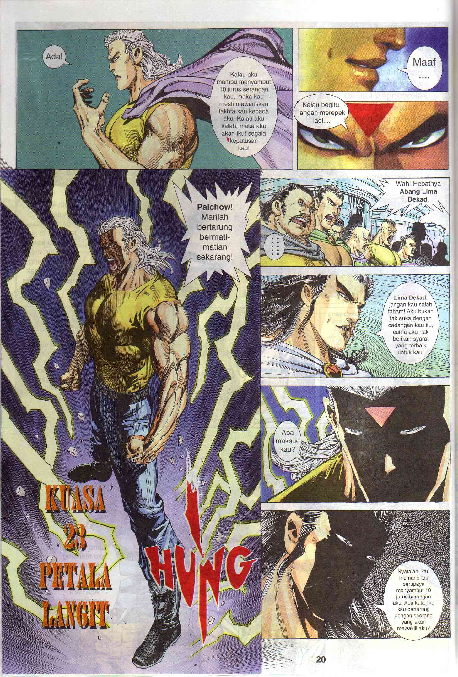 Wira Tunggal Generasi 1: Chapter 49 - Page 20