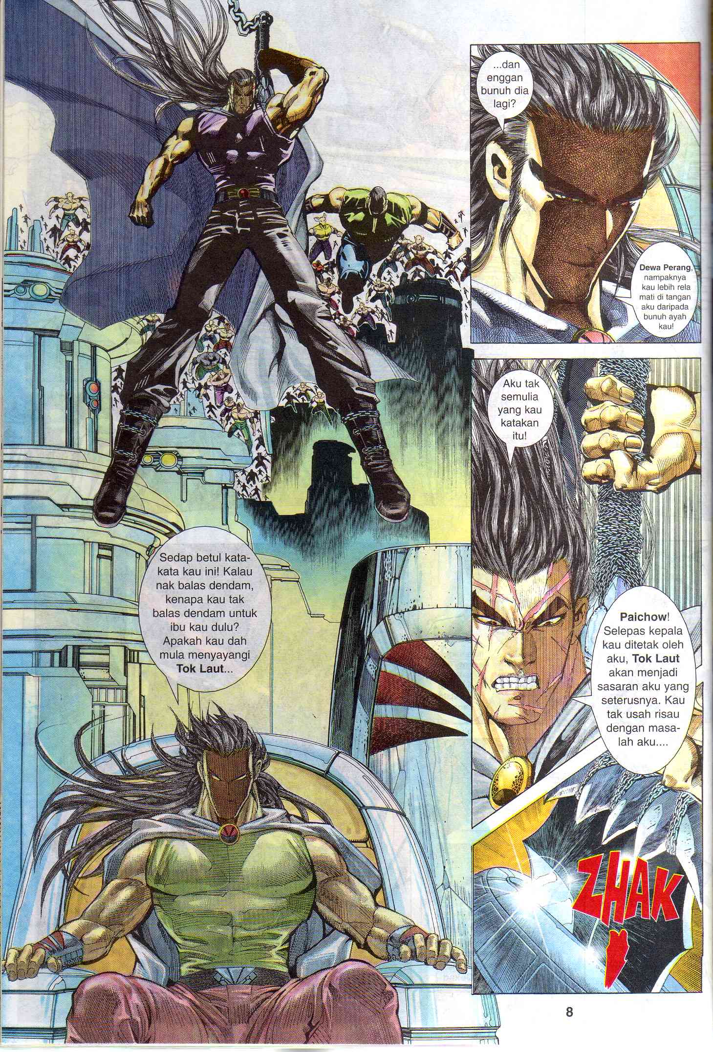 Wira Tunggal Generasi 1: Chapter 50 - Page 8