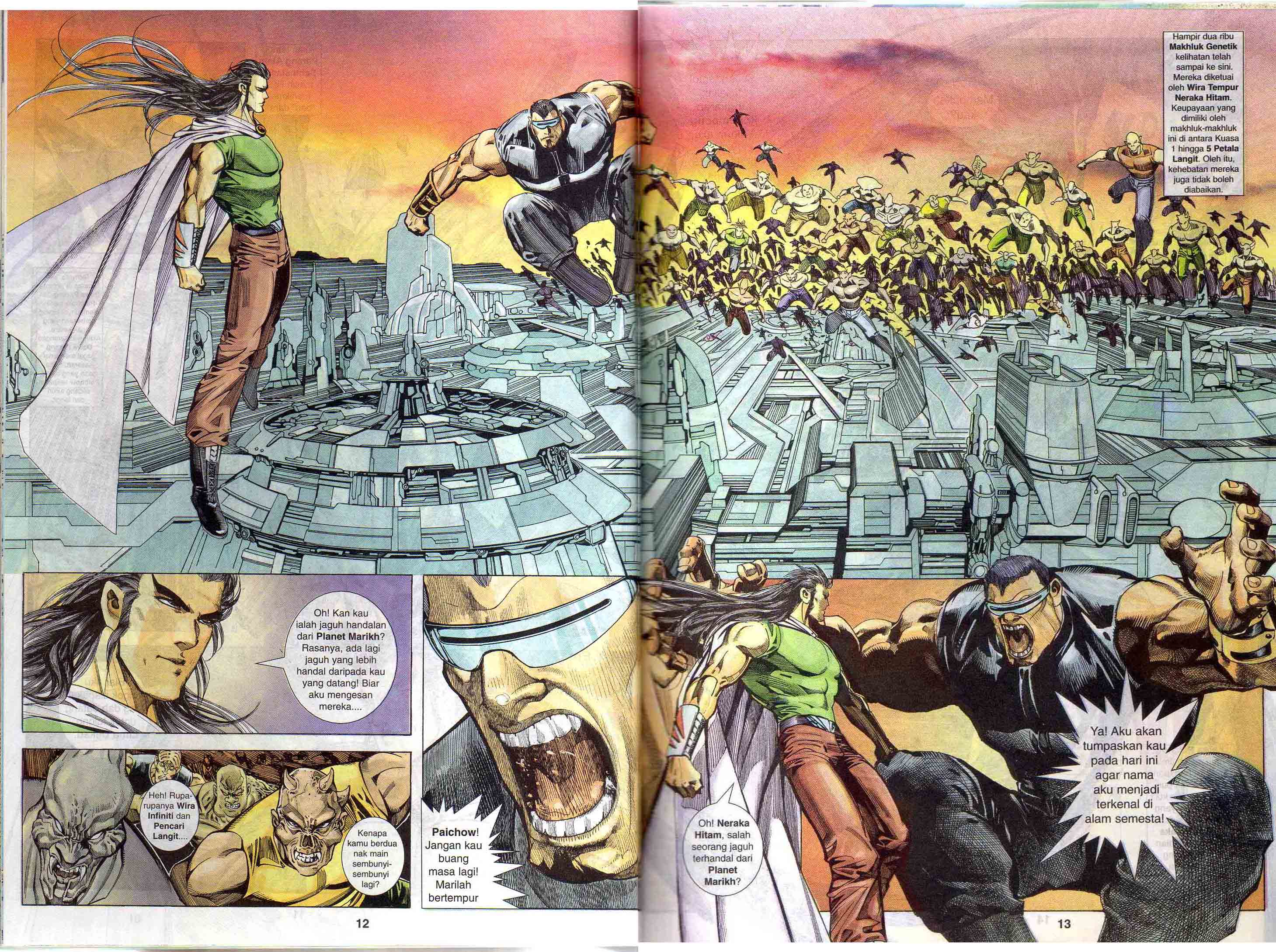 Wira Tunggal Generasi 1: Chapter 50 - Page 12