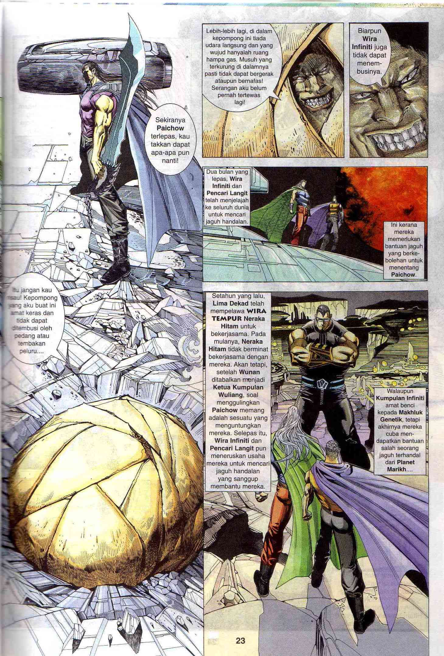 Wira Tunggal Generasi 1: Chapter 50 - Page 22