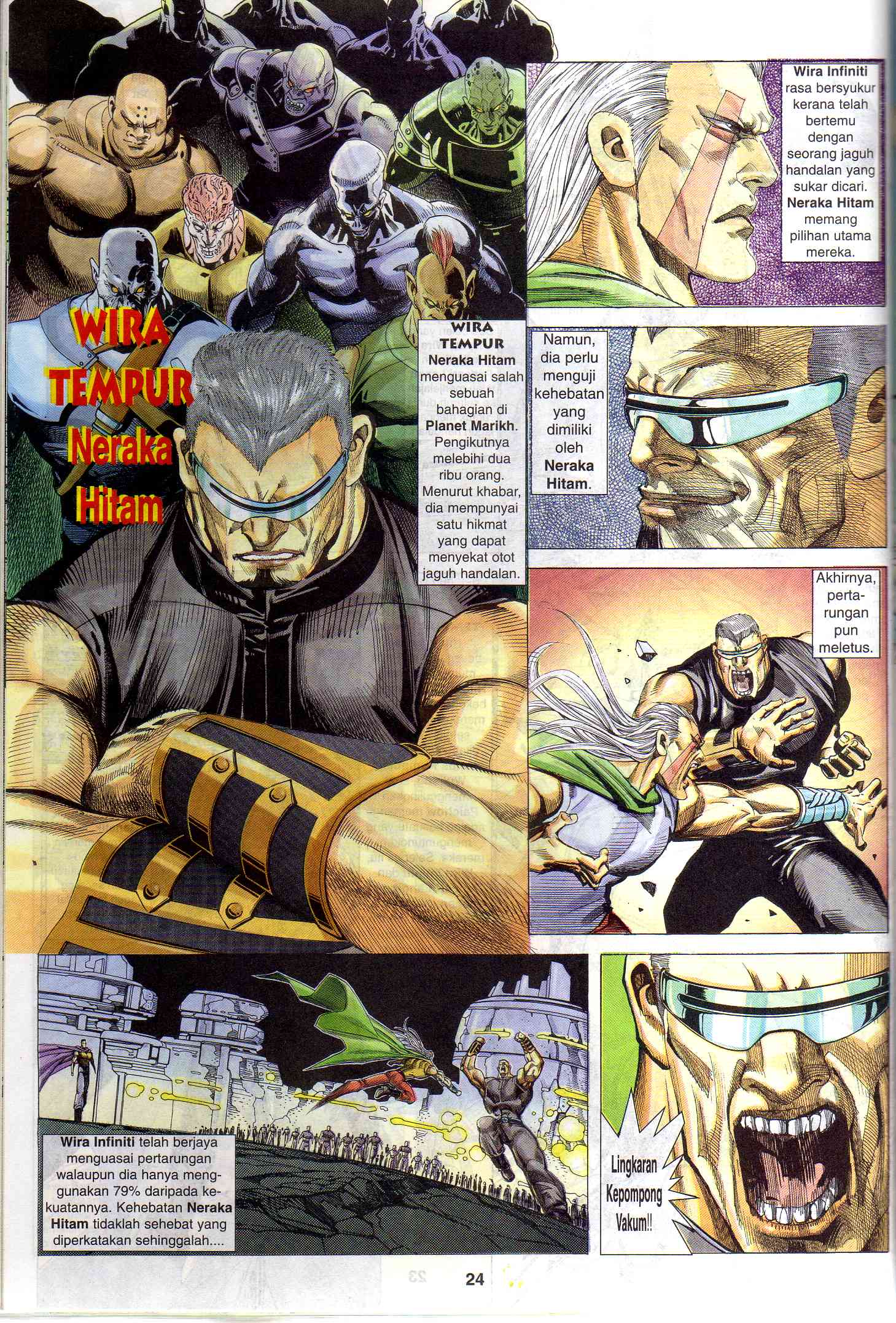 Wira Tunggal Generasi 1: Chapter 50 - Page 23