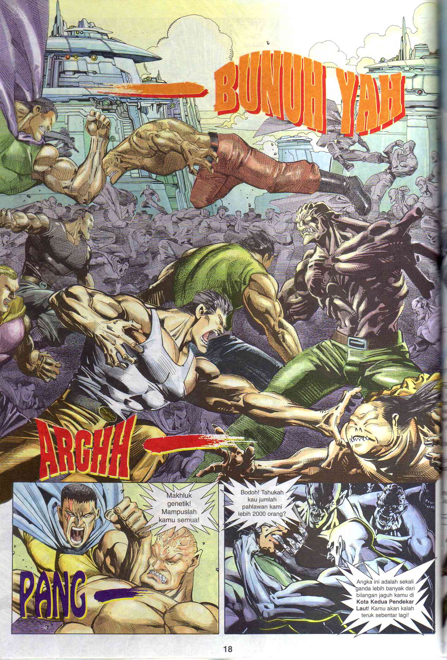 Wira Tunggal Generasi 1: Chapter 51 - Page 19