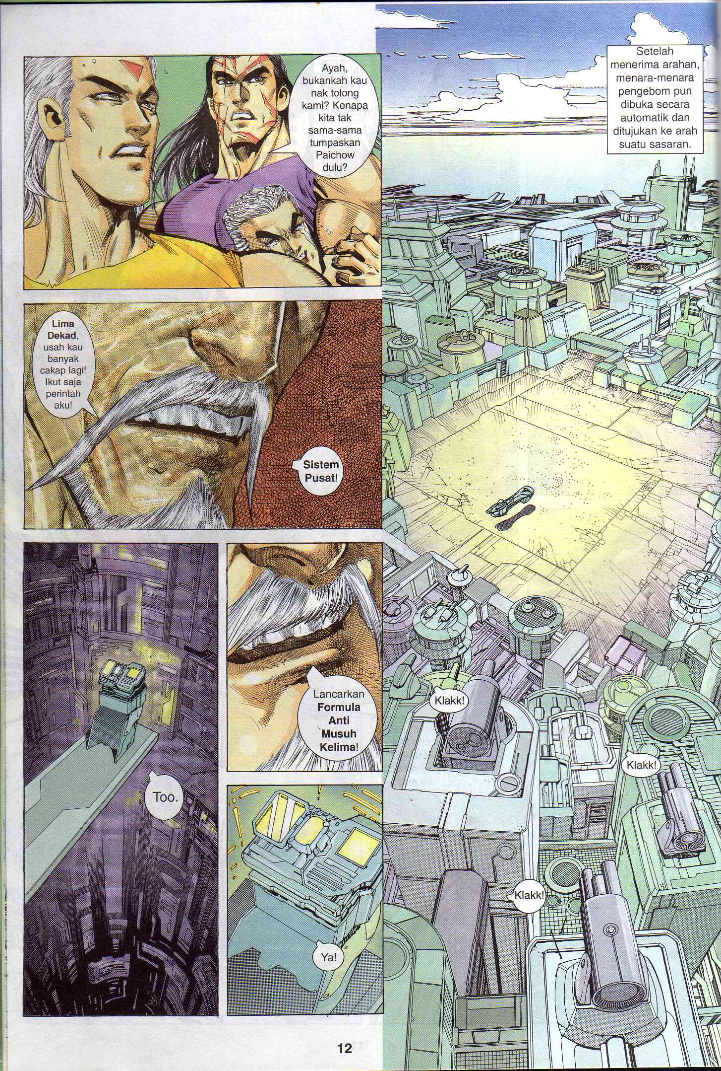 Wira Tunggal Generasi 1: Chapter 53 - Page 12