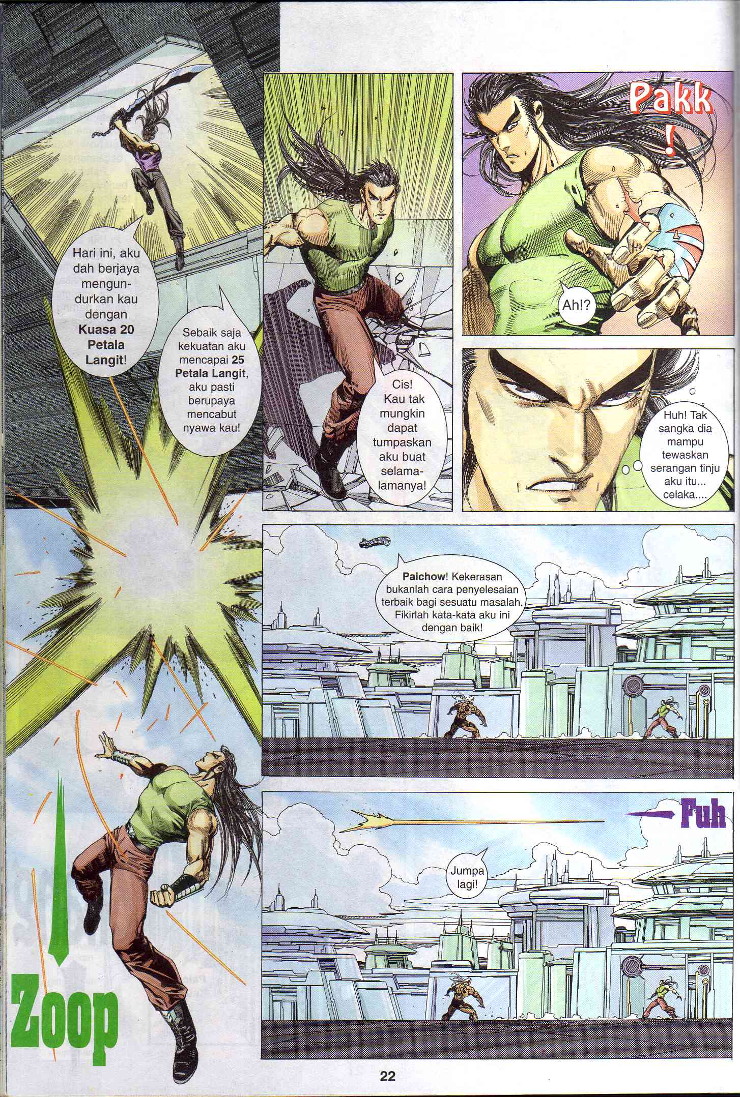 Wira Tunggal Generasi 1: Chapter 53 - Page 22