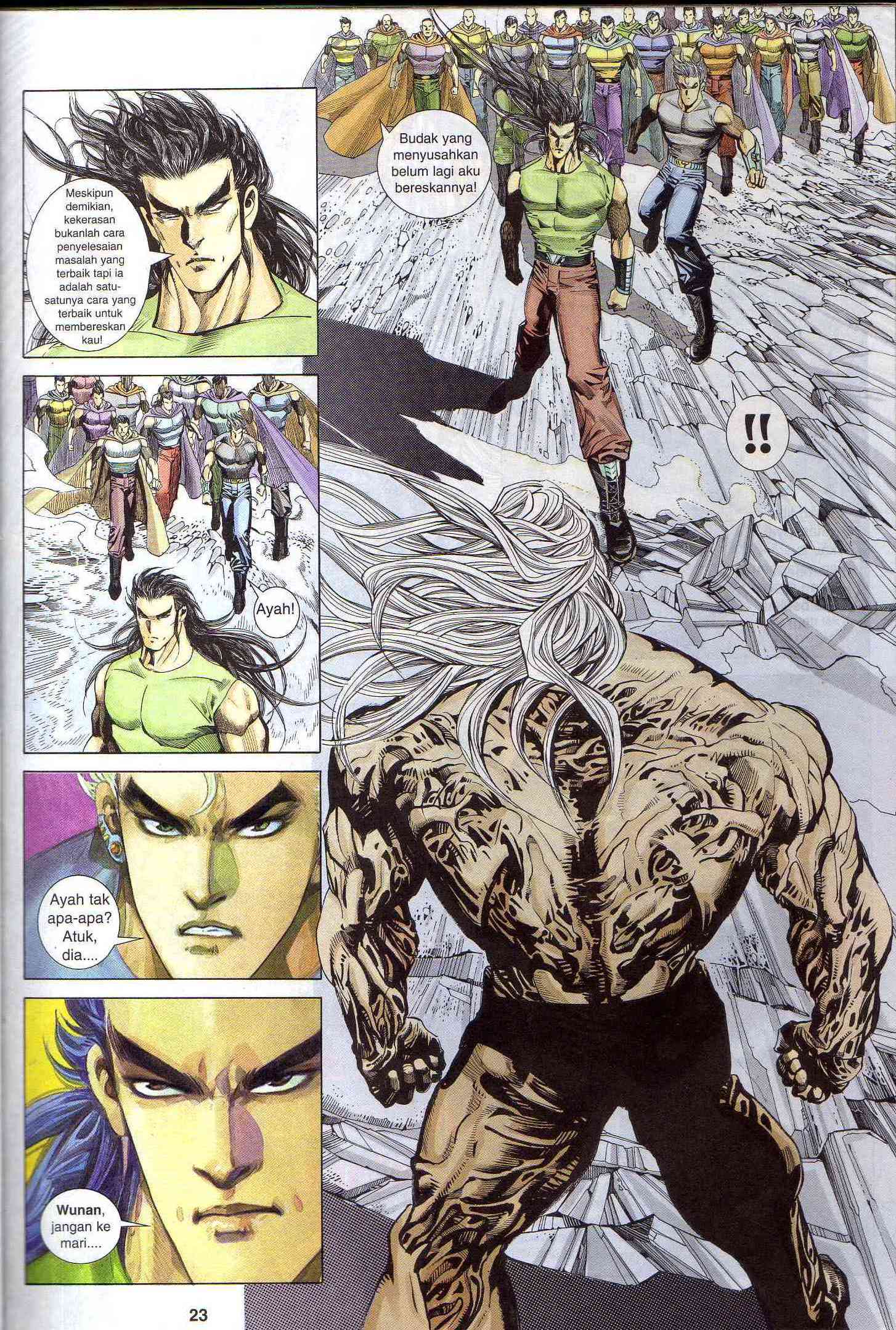 Wira Tunggal Generasi 1: Chapter 53 - Page 23