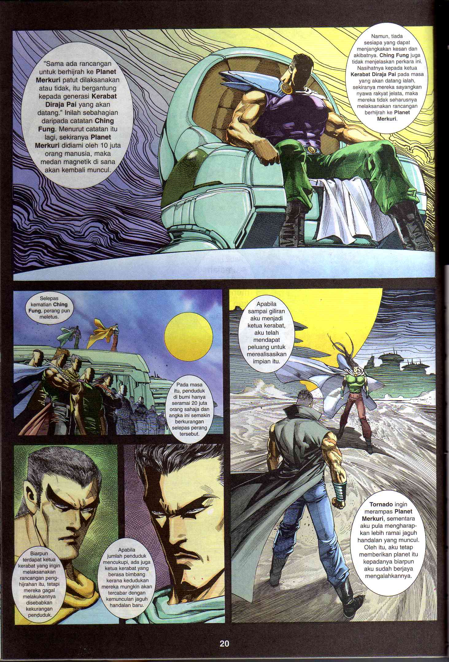 Wira Tunggal Generasi 1: Chapter 54 - Page 21