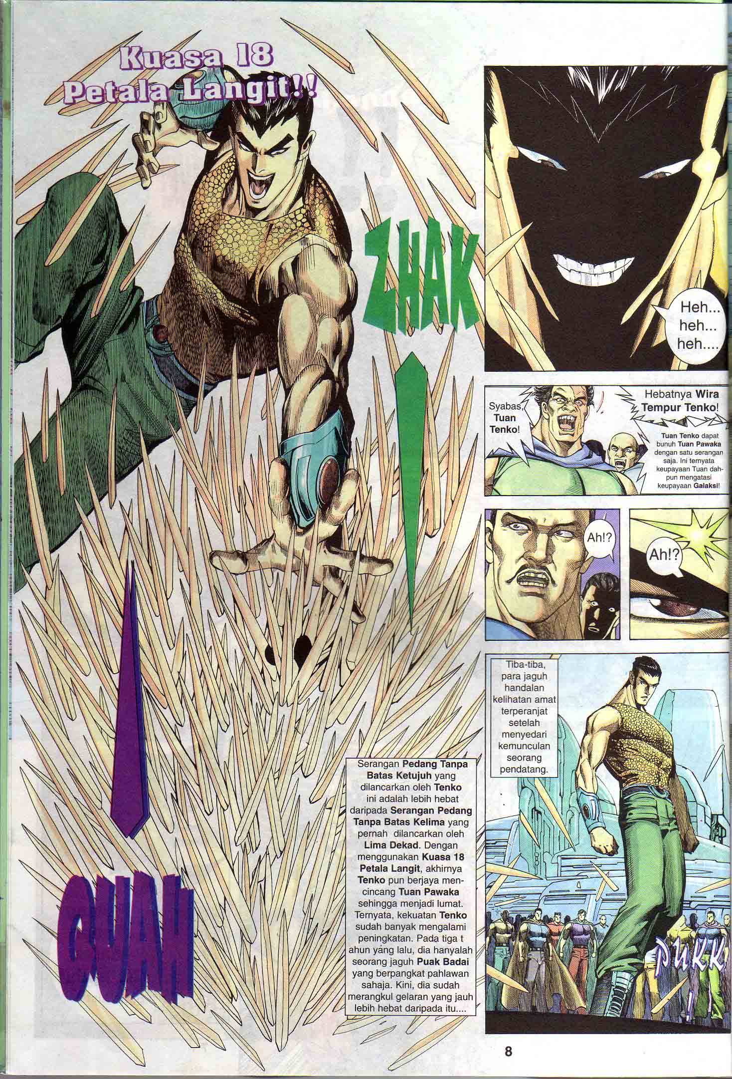 Wira Tunggal Generasi 1: Chapter 57 - Page 8