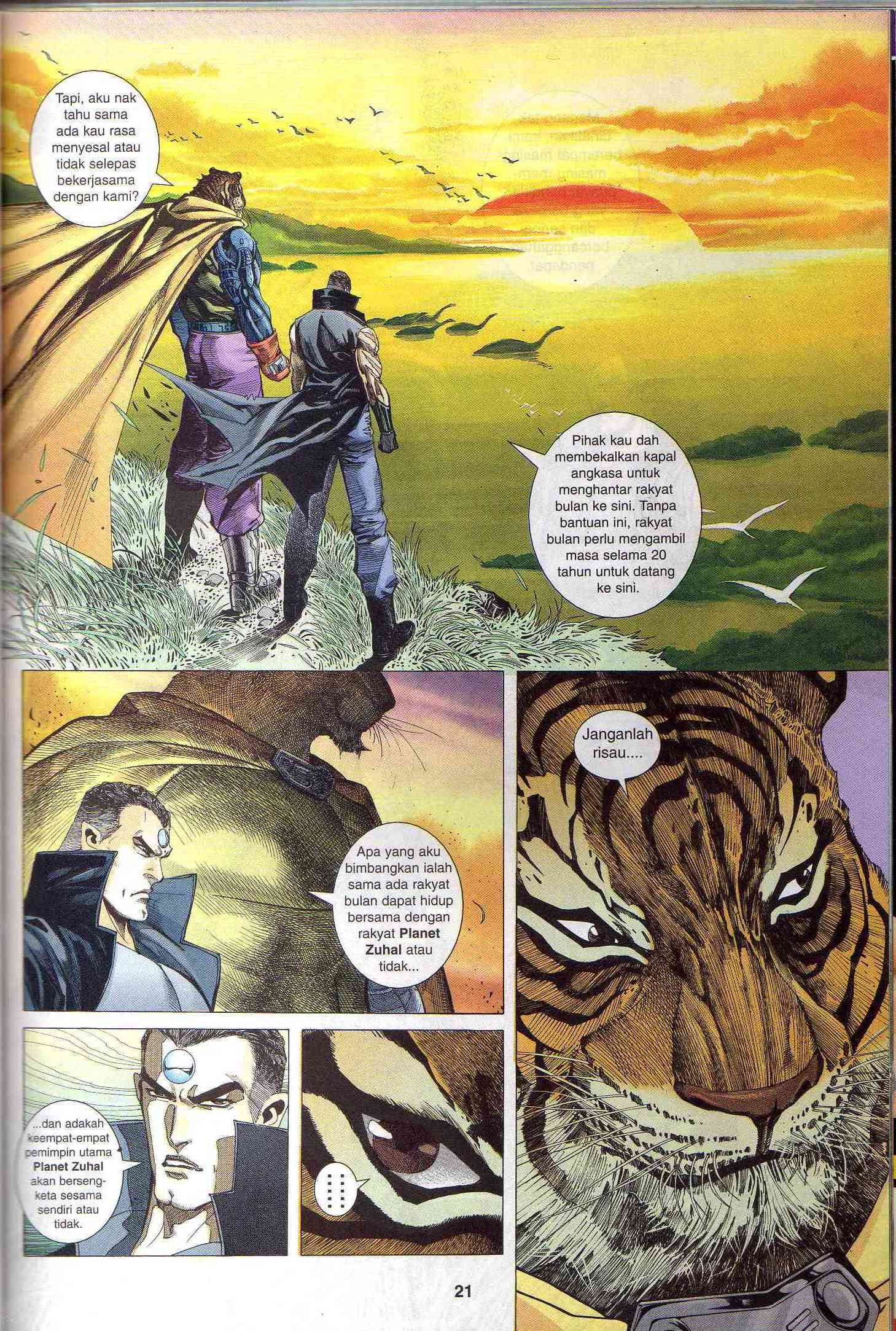 Wira Tunggal Generasi 2: Chapter 070 - Page 21