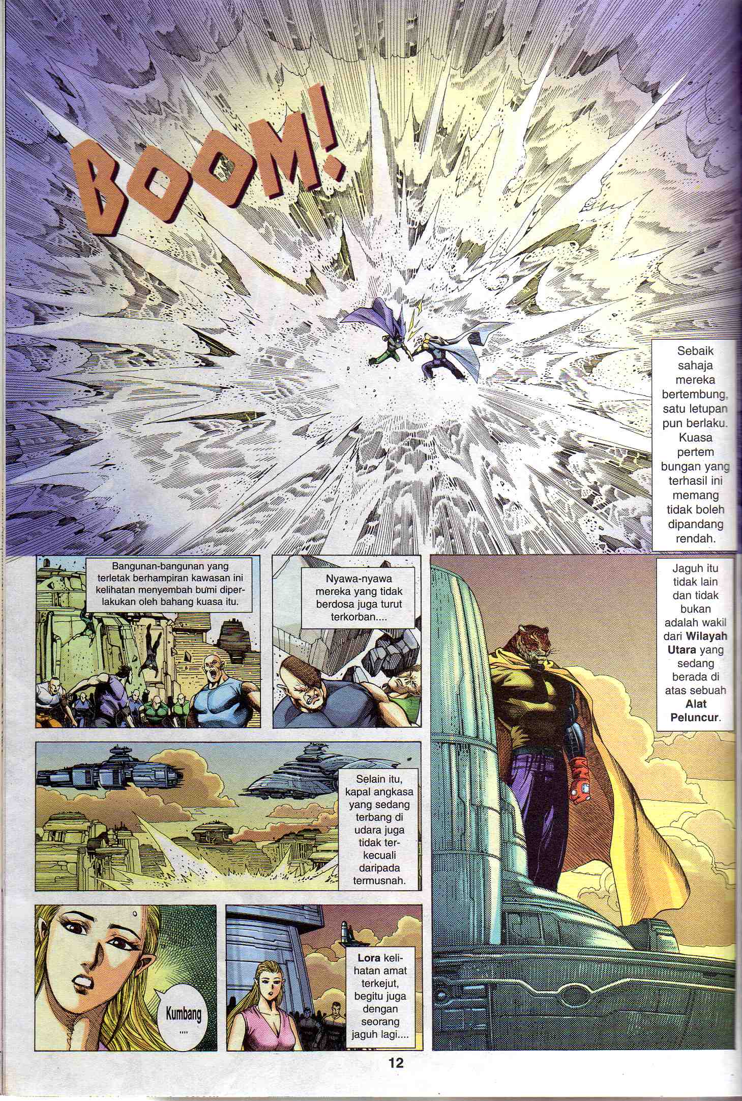 Wira Tunggal Generasi 2: Chapter 076 - Page 12