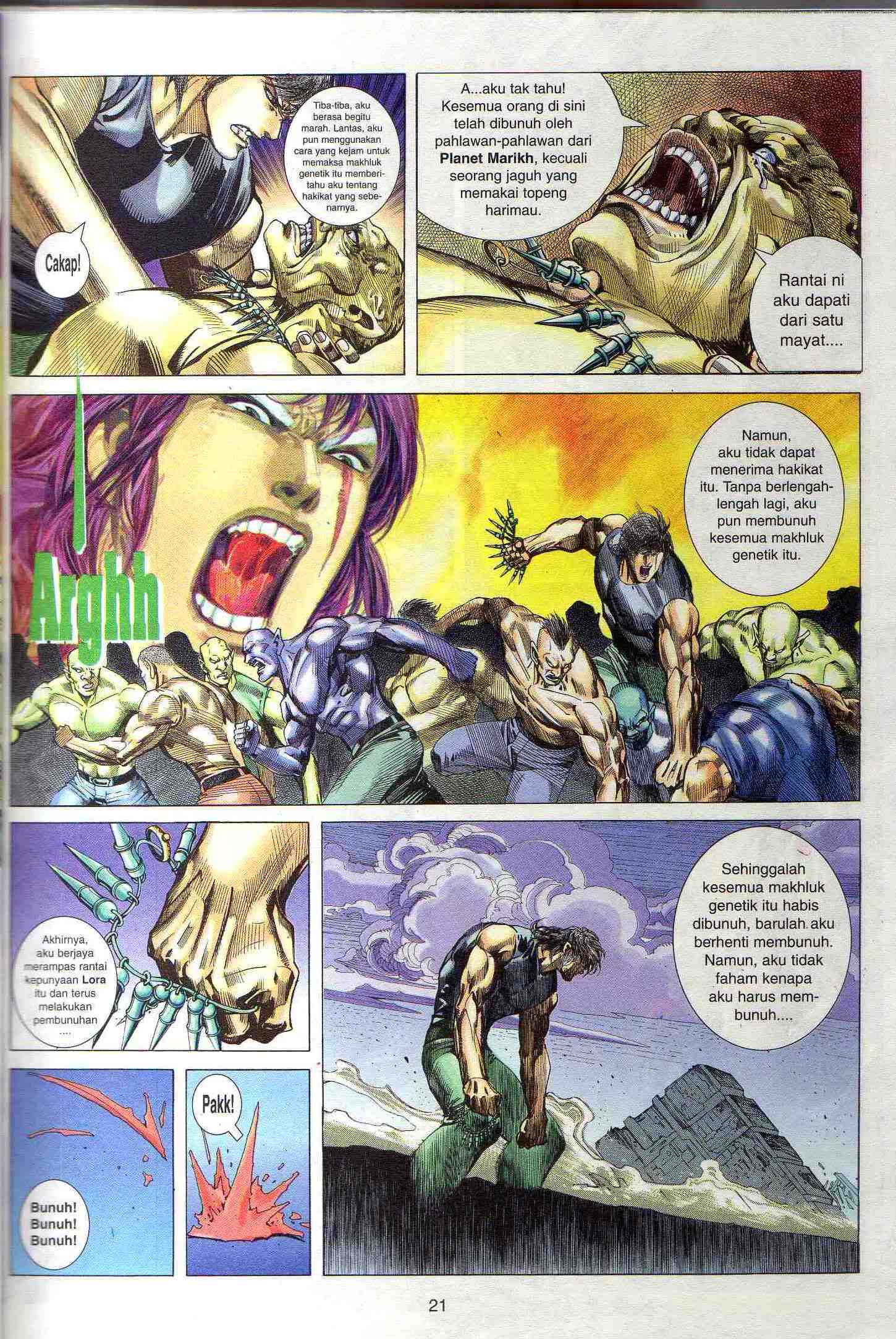 Wira Tunggal Generasi 2: Chapter 077 - Page 21