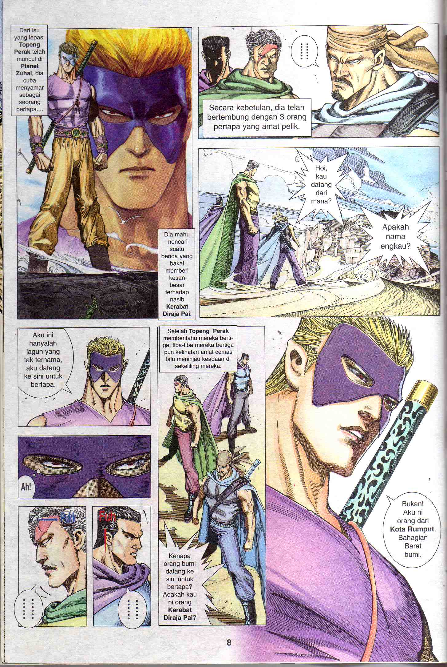 Wira Tunggal Generasi 2: Chapter 078 - Page 8