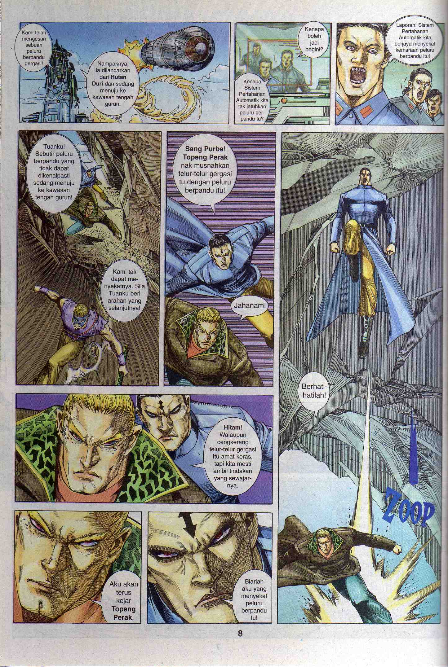 Wira Tunggal Generasi 2: Chapter 080 - Page 9