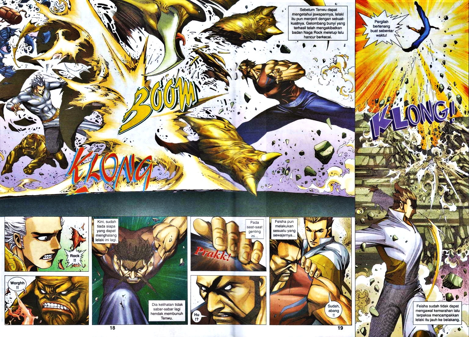 Wira Tunggal Infiniti: Chapter 04 - Page 16