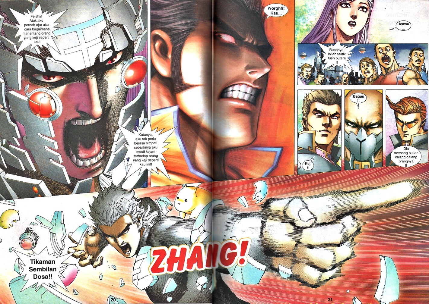 Wira Tunggal Infiniti: Chapter 53 - Page 16